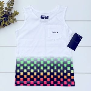 🌿 NWT Boys Hurley Tank Top Shirt Size 4 🌿